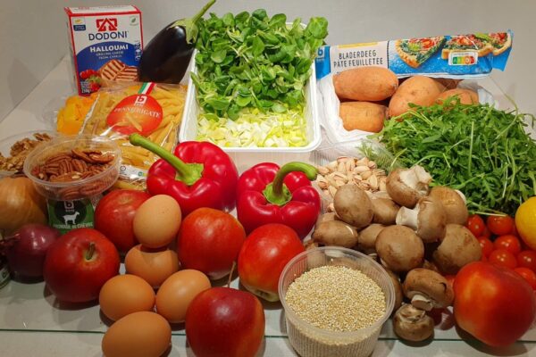 Veggiebox 2 met versneden groenten voor 4 personen