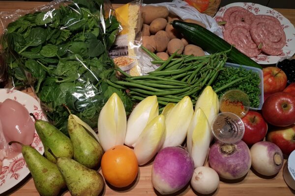 Seizoenspakket All-in met versneden groenten voor 4 personen / week 3