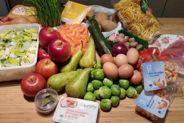 Seizoenspakket All-in met versneden groenten voor 4 personen / week 5