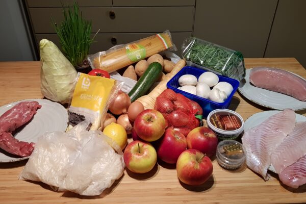 Seizoenspakket All-in met versneden groenten voor 4 personen / week 7