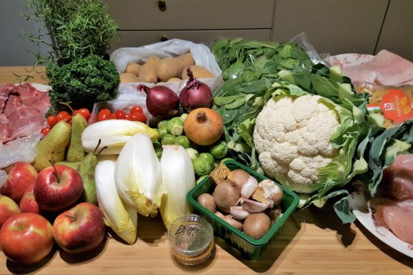 Seizoenspakket All-in met versneden groenten voor 4 personen / week 10