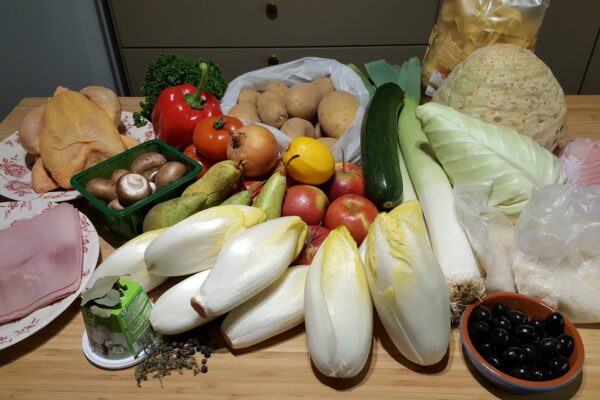 Seizoenspakket All-in met versneden groenten voor 4 personen / week 13