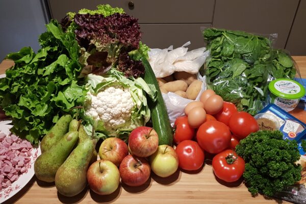 Seizoenspakket All-in met versneden groenten voor 4 personen / week 14