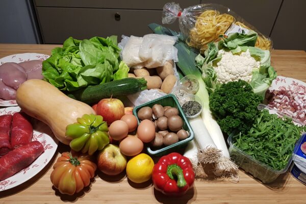 Seizoenspakket All-in met versneden groenten voor 4 personen / week 16