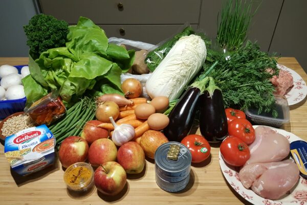 Seizoenspakket All-in met versneden groenten voor 4 personen / week 19