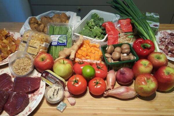 Seizoenspakket All-in met versneden groenten voor 4 personen / week 33