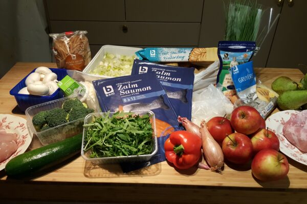 Seizoenspakket All-in met versneden groenten voor 4 personen / week 41