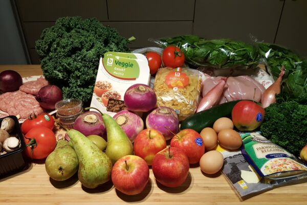 Seizoenspakket All-in met versneden groenten voor 4 personen / week 42